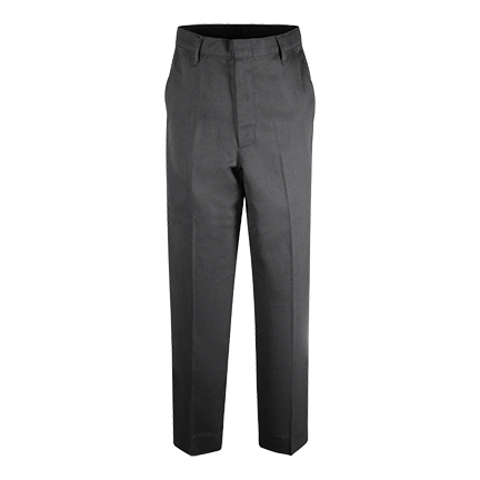 Boys Dri-Fit Performance Flat Front Pants by Elderwear - Khaki or Black