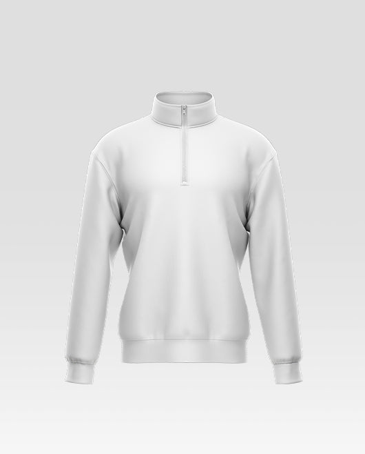St Hugo 1/4 Zip Pullover Sweatshirt