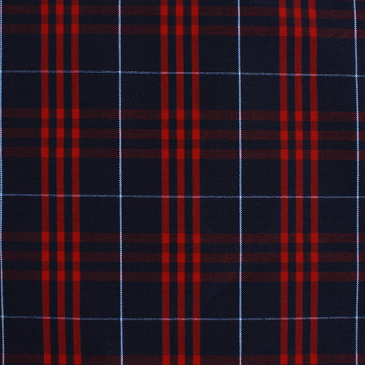 St Hugo 2 Pleat Skirt-Plaid 36
