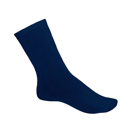 Crew Sock Thin-Navy 3 pack
