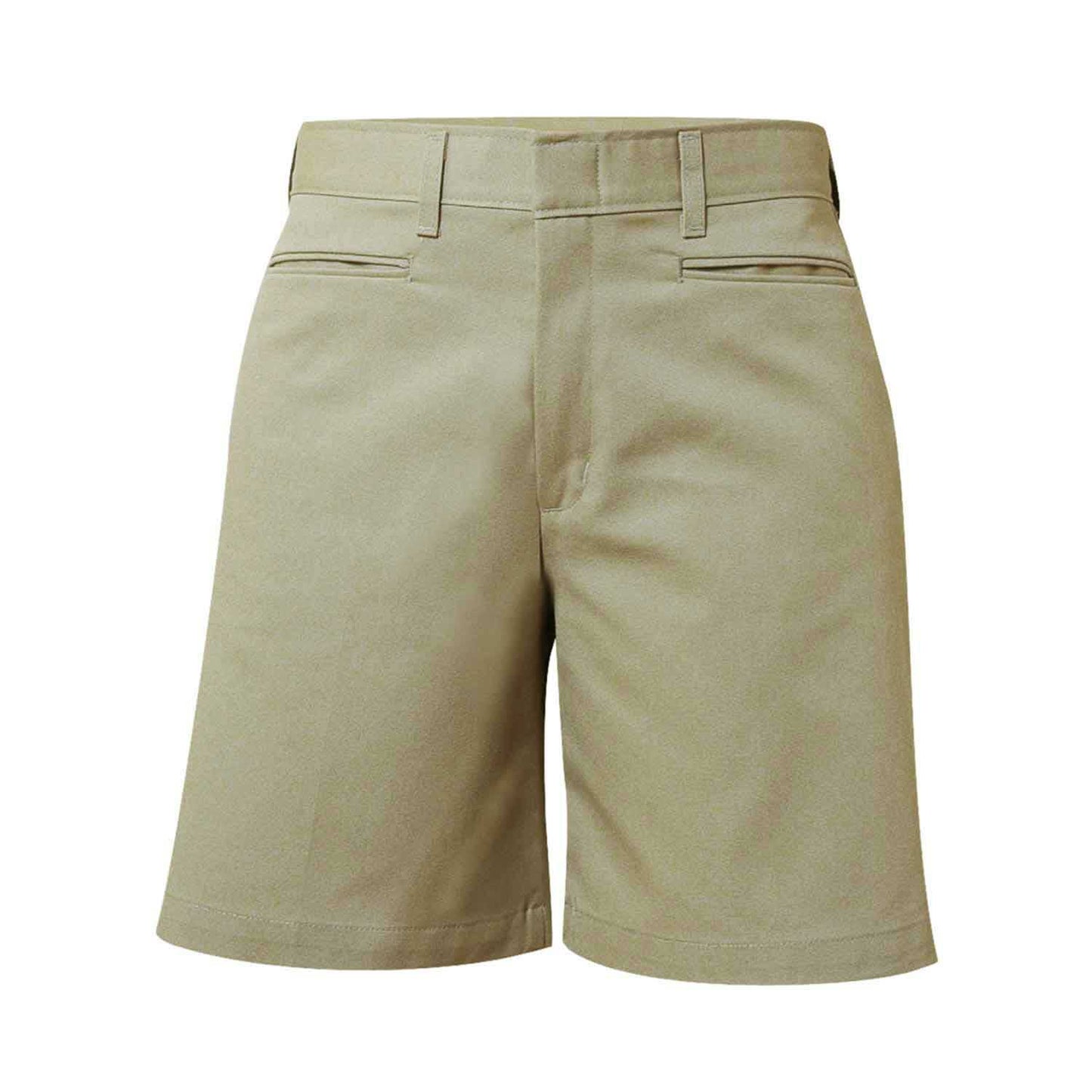 Girls Flat Front Short-Khaki