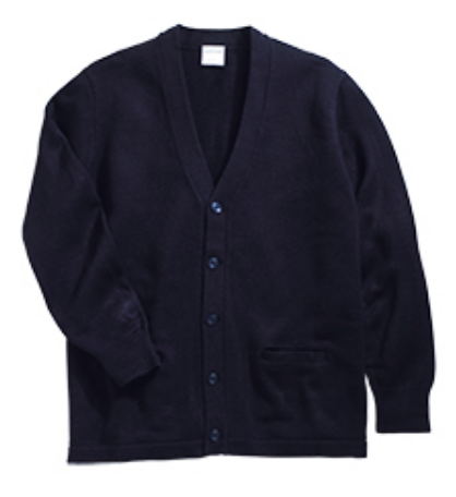 Austin Unisex V-Neck Two Pocket Cardigan