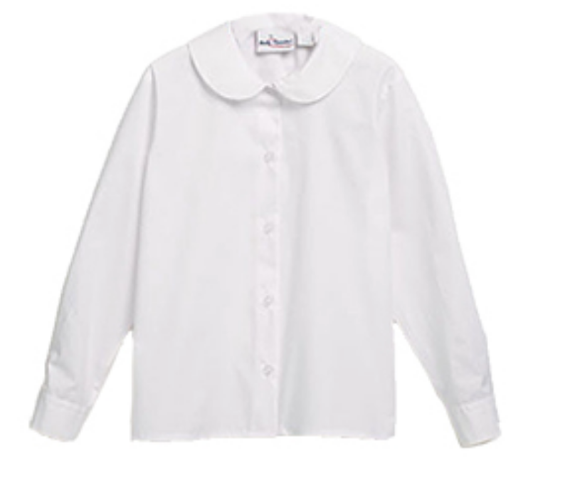 Peter Pan Long Sleeve Broadcloth, BY K-12