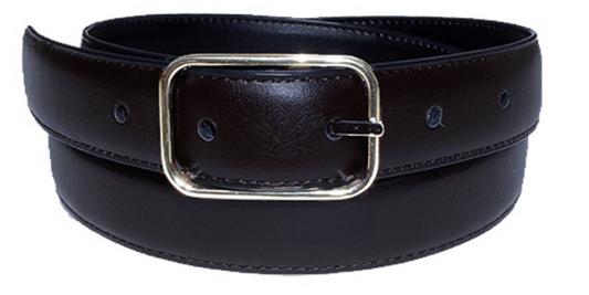 Reversible Leather Belt-Black/Brown