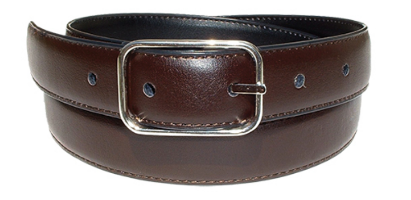 Reversible Leather Belt-Black/Brown