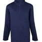 St Thecla 1/4 Zip Microfiber Sweatshirt-Navy by Elderwear