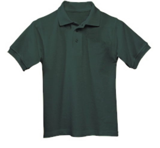 Quo Vadis Homeschoolers - Short Sleeve Performance Polo-Grades 9th-12th, Green