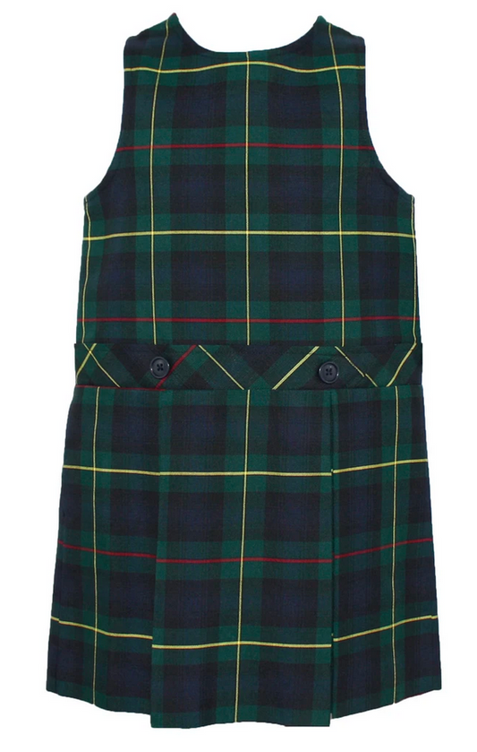 Drop Waist Jumper - Plaid 83