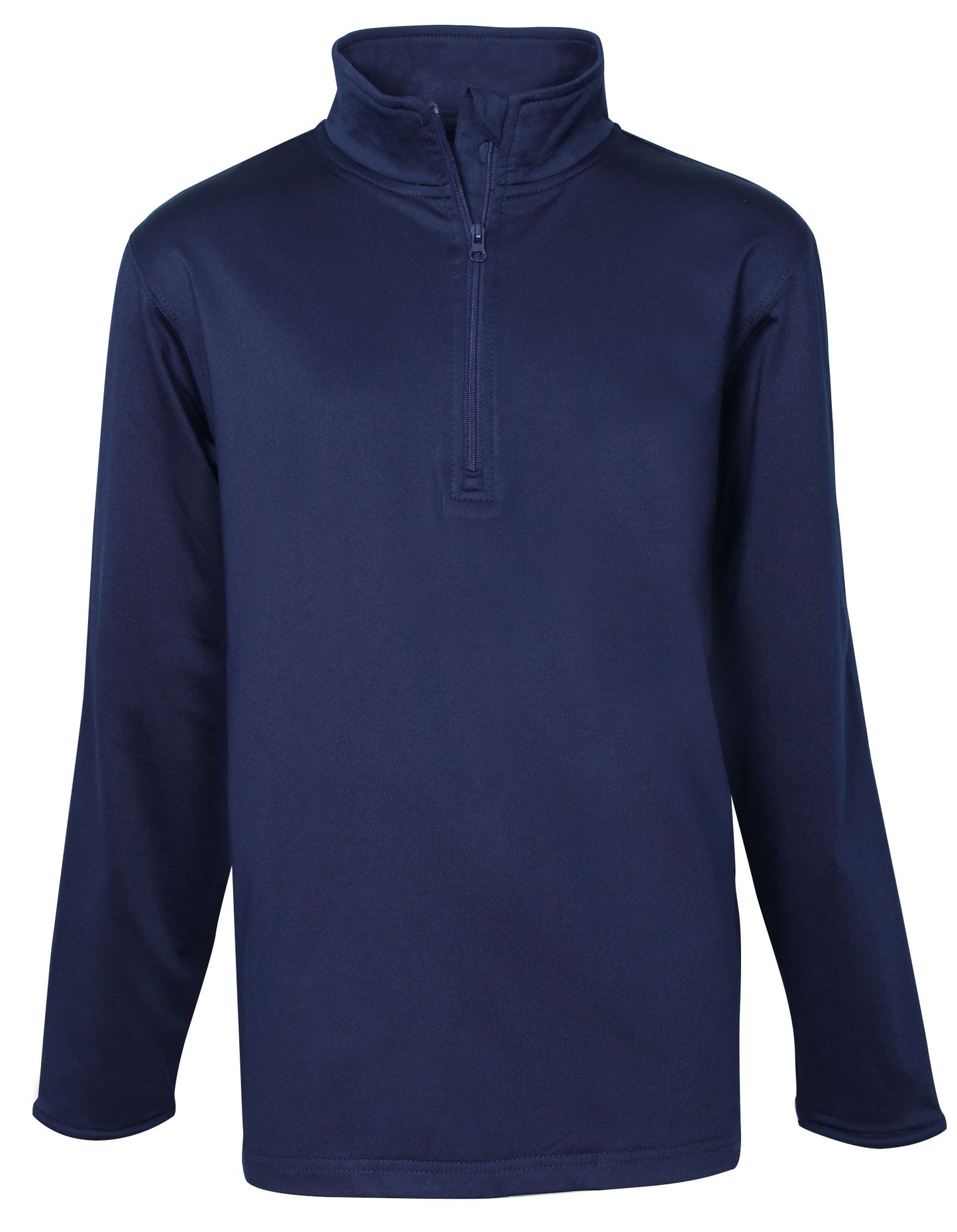 Notre Dame 1/4 Zip Performance Sweatshirt-Navy by Elderwear