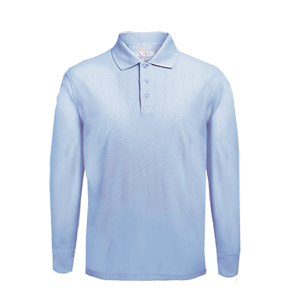 St Joseph Unisex Long Sleeve Dri Fit Polo