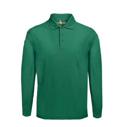 Quo Vadis Homeschoolers - Long Sleeve Pique Polo, Grades 9th-12th