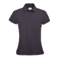 Cardinal Mooney Girls Short Sleeve Fitted Pique Knit-Black
