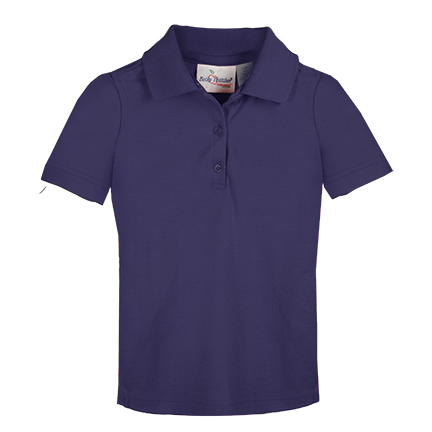 St Joseph Girls Fitted Short Sleeve Knit Polo