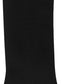 Girls Flat Knit Knee Hi-Black or White-3 pack