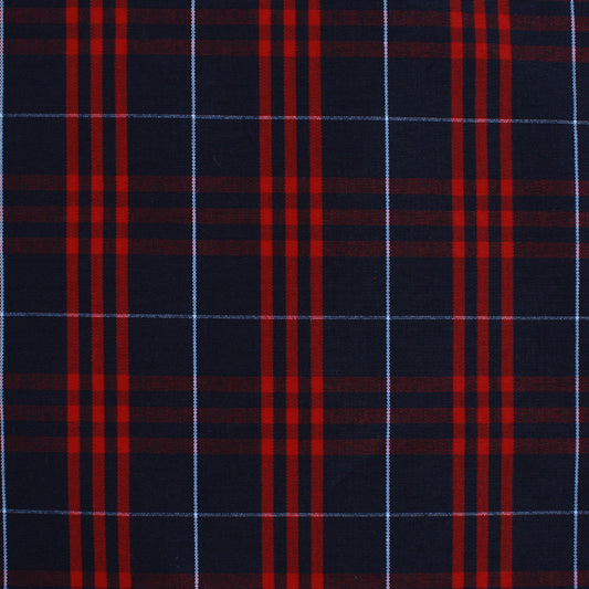 St Hugo 2 Pleat Skirt-Plaid 36