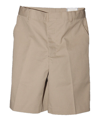 Dri Fit Performance Flat Front Short -Khaki by Elderwear