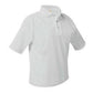 St Mary Unisex Short Sleeve Pique Knit Polo-White