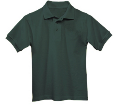 Notre Dame Short Sleeve Performance Polo-Grades 6th-12th Only