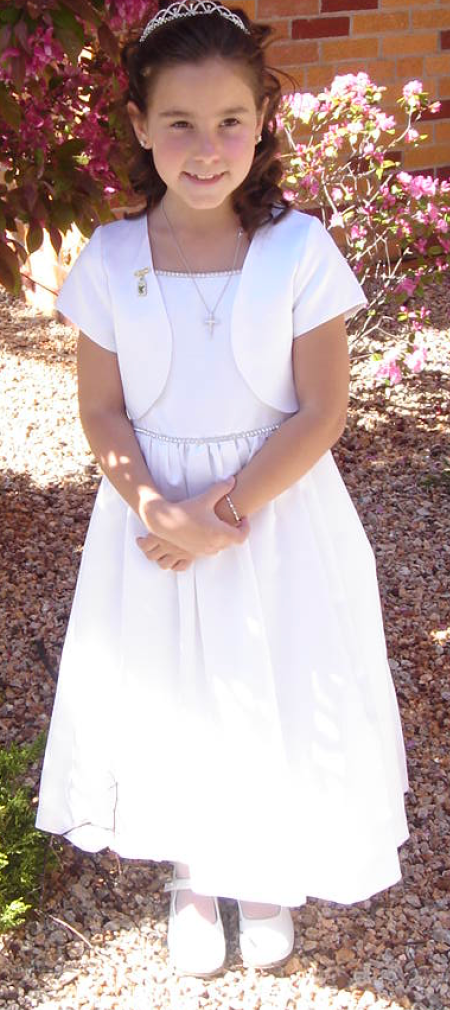 American Girl Doll Dress-First Communion